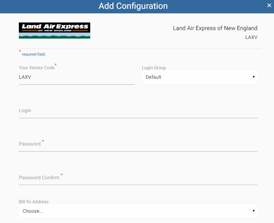 Land Air Express New England LAXV Cabotage TMS Cabotage TMS