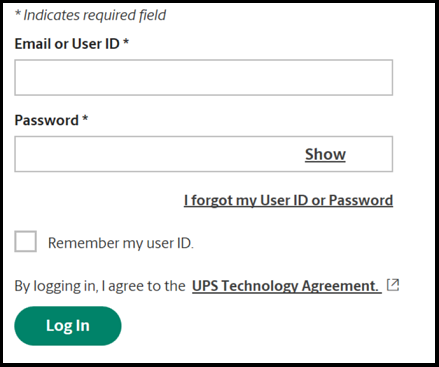 UPS Freight – UPGF - Cabotage TMS : Cabotage TMS